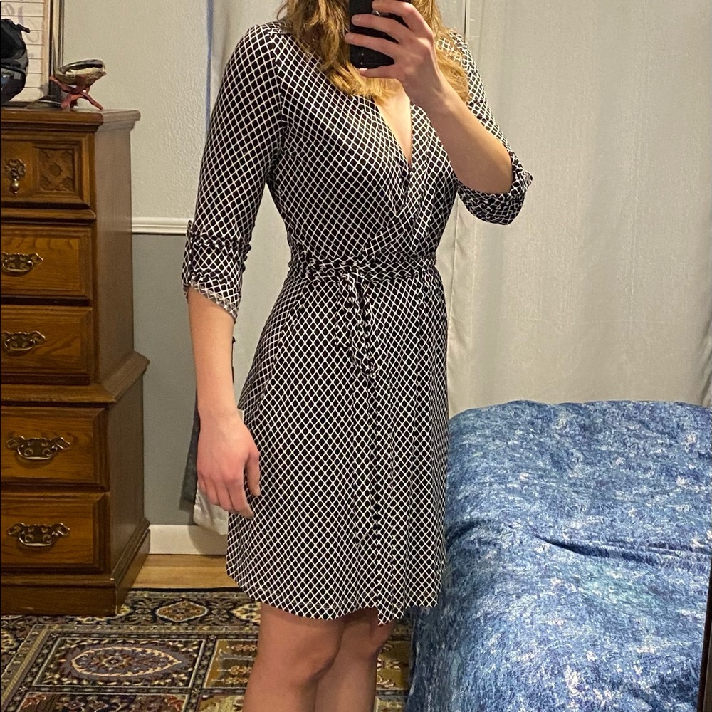 Calvin Klein wrap dress
